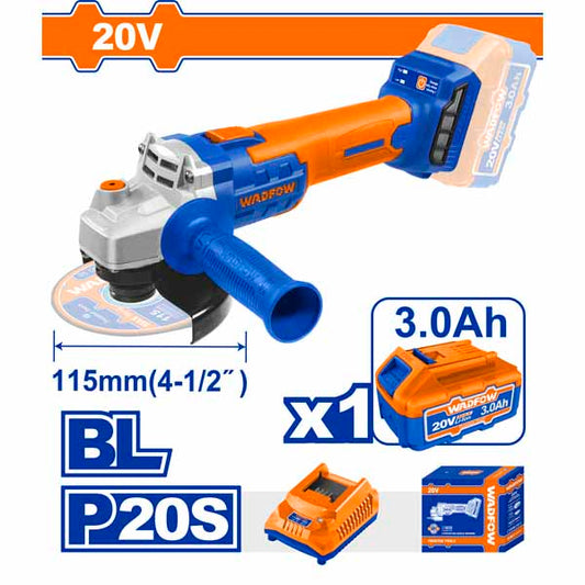 BRUSALKA 20V 1BAT 3.0A - WADFOW WLAPM21